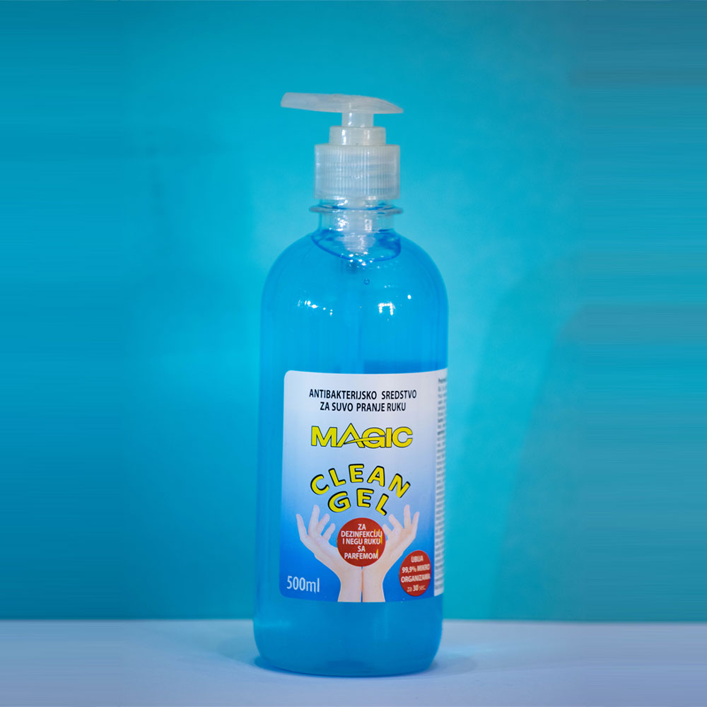 Magic clean gel